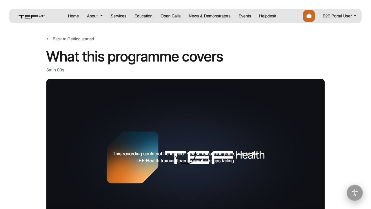The same page, once started